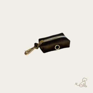 QT paws velvet hondenpoepzakje choco bruin